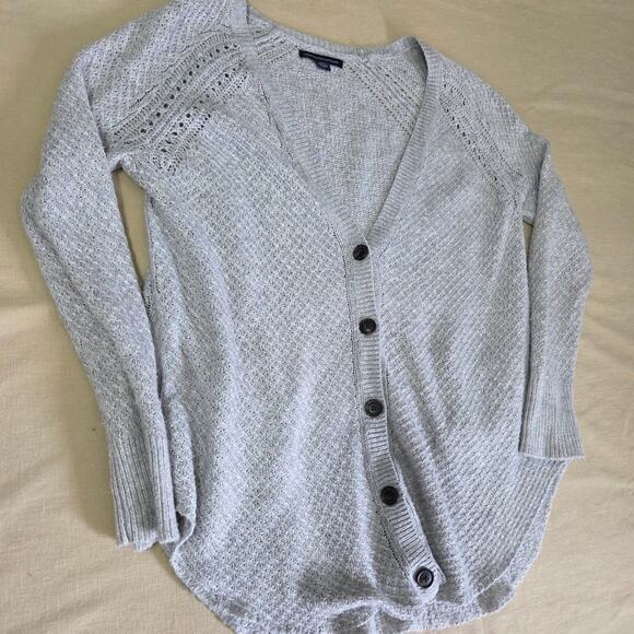American Eagle Outfitters oversized Cardigan woman's size S - Picture 3 of 9